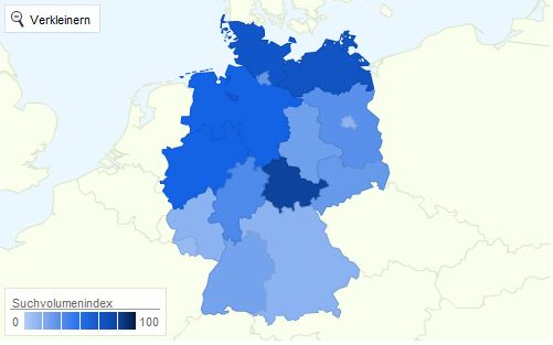 schulervz.de Interessenverteilung Statistik 2011 nach Bundesländern