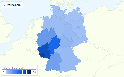 Wer kennt wen Statistik Interessenverteilung Deutschland 2011